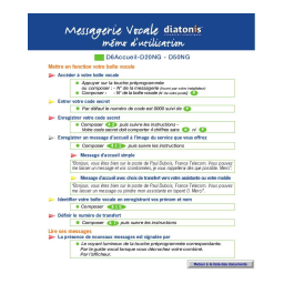 ORANGE D50NG Manuel utilisateur | Fixfr