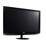 Acer H163HQL Monitor Manuel utilisateur