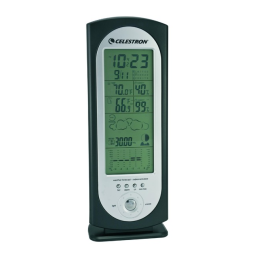 Celestron Large Format LCD Weather Station Manuel utilisateur | Fixfr