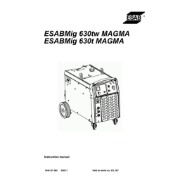 ESABMig 630tw Magma