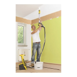 WAGNER 2361555 Pistolet &agrave; Peinture Murale Laque et lasure 800ml 630W-Universal 950 Universal Sprayer w950 flexio sp&eacute;cification