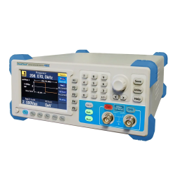 PeakTech P 4120 A 1CH arbitrary function generator, 1 µHz - 5 MHz, 10W amplifier Manuel du propriétaire | Fixfr