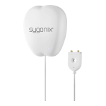 Sygonix SY-4723518 Wireless water leak detector network-compatible battery-powered Manuel du propri&eacute;taire