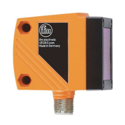 IFM O1D106 Photoelectric distance sensor Mode d'emploi | Fixfr