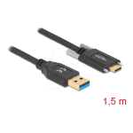 DeLOCK 84017 SuperSpeed USB (USB 3.2 Gen 1) Cable Type-A male to USB Type-C&trade; male Fiche technique