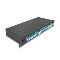 DeLOCK 43389 19″ Fibre Patch Panel 24 port LC Duplex aqua Fiche technique | Fixfr
