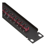 DeLOCK 66764 10&Prime; Fiber Optic Patch Panel 12 Port SC Simplex violet 1U black Fiche technique