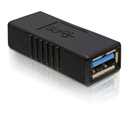 DeLOCK 65175 Adapter USB 3.0-A female / female (1:1) Fiche technique | Fixfr