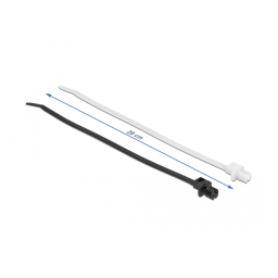 DeLOCK 19502 Cable tie Fiche technique | Fixfr