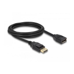 DeLOCK 87098 DisplayPort extension cable panel-mount 8K 60 Hz 3 m Fiche technique