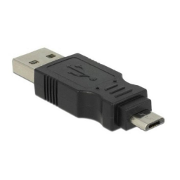 DeLOCK 65036 Adapter USB 2.0 Type Micro-B male to USB 2.0 Type-A male Fiche technique | Fixfr