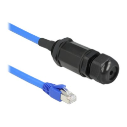 Delock 66809 Câble RJ45 Cat.6 Etanche + Chat IA | Fixfr