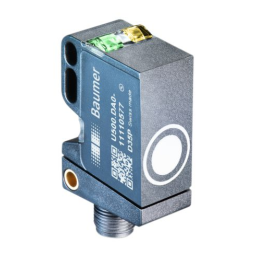 Baumer U500.PA0.2-GP1J.72F Ultrasonic proximity sensor Fiche technique | Fixfr