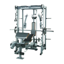 NordicTrack NTEVBE1378 SMITH MACHINE BENCH Manuel utilisateur | Fixfr