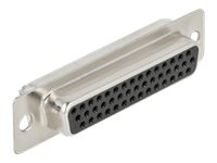DeLOCK 66718 D-Sub HD 44 pin female metal solder version 2 pieces Fiche technique | Fixfr
