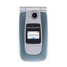 Sony Ericsson Z500a : Guide d'utilisation + Chat IA | Fixfr