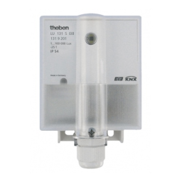 THEBEN External temperature sensor Fiche technique | Fixfr