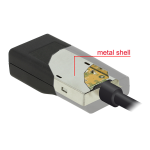 Delock Adaptateur USB-C&trade; DisplayPort + AI Chat &amp; PDF