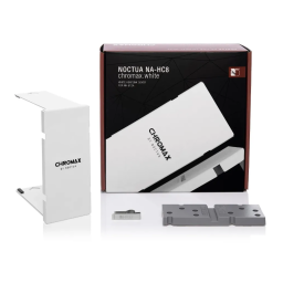 Noctua NA-HC8 chromax.white Accessory Installation manuel | Fixfr