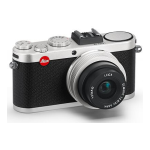 Leica X2 Manuel utilisateur