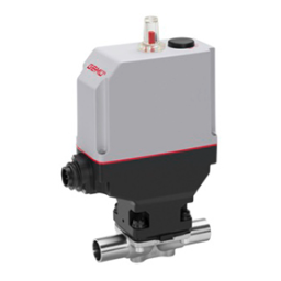 Gemu R649 eSyDrive Motorized diaphragm valve Mode d'emploi | Fixfr