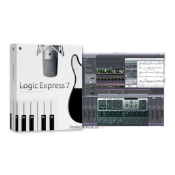 Apple LOGIC EXPRESS 7.2 Manuel utilisateur | Fixfr