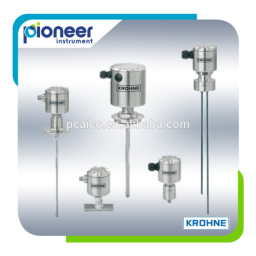 KROHNE LS 72xx (hygienic) Fiche technique | Fixfr