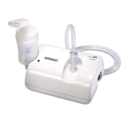 Omron Healthcare NE-C801S-E(V) C801 Nebulisers & Wheeze Detector Manuel utilisateur | Fixfr