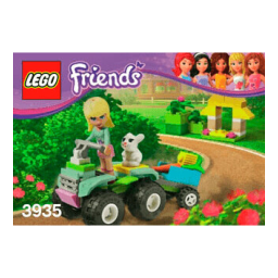 Lego 3935 Stephanie's Pet Patrol Manuel utilisateur | Fixfr