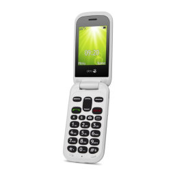 Doro 2404 Mobile phone Guide de démarrage rapide | Fixfr