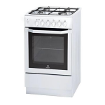 Indesit I5GG0(W)RU Cooker Manuel utilisateur