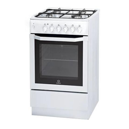 Indesit I5GG0(W)RU Cooker Manuel utilisateur | Fixfr