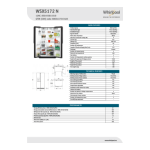 Whirlpool WSX7172 MS Side-by-Side Manuel utilisateur