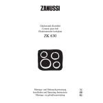 Zanussi ZKT 630D Manuel utilisateur