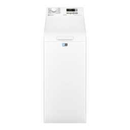 Electrolux EW6T5621SU Lave-linge chargement par le dessus Manuel utilisateur | Fixfr