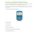Samsung SPH-M560B Manuel utilisateur
