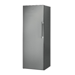Whirlpool WVE2651 NFX Freezer Manuel utilisateur | Fixfr