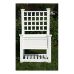 Vita CLASSIC Kingsrow Elevated Garden with Trellis Manuel utilisateur