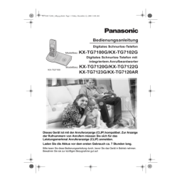 Panasonic KXTG1070SL Operating instrustions | Fixfr