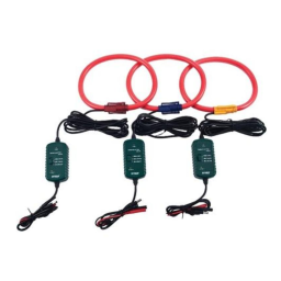 Extech Instruments PQ34-30 3000A Current Flexible Clamp Probes Manuel utilisateur | Fixfr