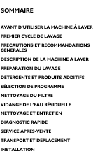 LADEN EV 855 Washing machine Manuel utilisateur | Fixfr