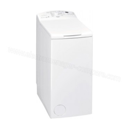 Whirlpool AWO 6230 Washing machine Manuel utilisateur | Fixfr