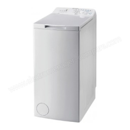 Indesit BTW A71253 (FR) Washing machine Manuel utilisateur | Fixfr