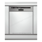 Whirlpool ADG 8473 NB Dishwasher Manuel utilisateur