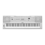 Yamaha DGX-220 Manuel utilisateur