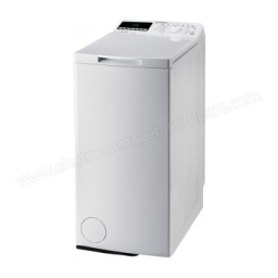 Indesit ITWE 71252 W (FR) Washing machine Manuel utilisateur | Fixfr