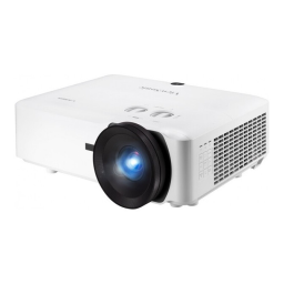 ViewSonic LS860WU PROJECTOR Mode d'emploi | Fixfr