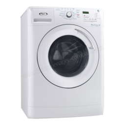 Whirlpool AWOE 9749 WP Washing machine Manuel utilisateur | Fixfr