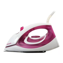 Philips GC1701/01 1700 series Fer vapeur Manuel utilisateur | Fixfr