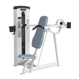 Cybex International 13010 OVERHEAD PRESS Manuel utilisateur | Fixfr